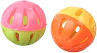 🐦 super bird creations birdie balls toy for birds: the perfect 2-inch playtime pleasure! logo