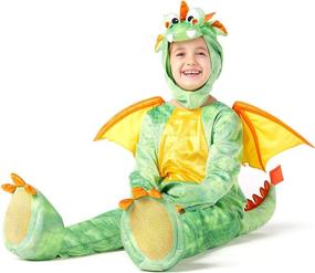 img 3 attached to 🐉 Deluxe Dragon Costume by Spooktacular Creations