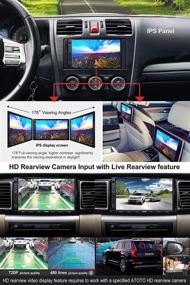 img 2 attached to 🚗 ATOTO F7 CarPlay & Android Auto Double Din Car Stereo Receiver, 7in IPS Touch Screen Car Radio Bluetooth F7G2A7SE, Mirrorlink, Fast Phone Charge, HD LRV (Live Rearview), Supporting up to 2TB SSD & 512G SD Card