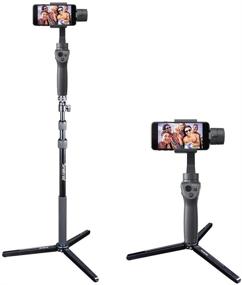 img 2 attached to 🎥 Smatree SmaPole DS1 Extendable Stick: Compatible with DJI OM 4, OSMO Mobile 3/2/1, OSMO PRO/RAW - Tripod Compatibility