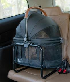 img 2 attached to Ultimate Pet Travel System: Pet Gear View 360 Stroller, Booster, and Carrier