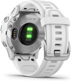 img 2 attached to 🏃 Garmin fenix 6S: Премиум Мультиспортивные GPS-часы с V02 Max, датчиками пульсоксиметрии и фокусом на нагрузку тренировки