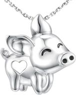 s925 sterling silver animals pendant necklace: perfect gift for animal lovers - birthday, women, girls, daughter, wife, valentine's day logo