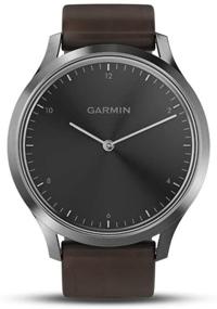 img 3 attached to 🕒 Garmin vívomove HR Hybrid Smartwatch in Black/Silver with Large Leather Band - Renewed