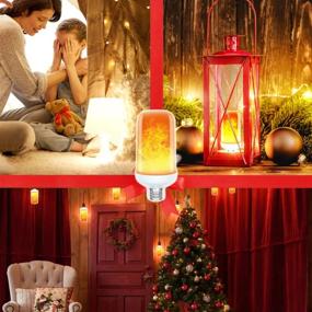 img 1 attached to 🔥 LEDERA Realistic Flickering Decorative Decor