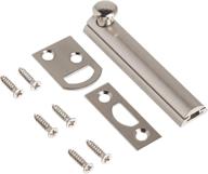 🔒 belwith products 1849-sn: satin nickel finish slide door bolt, solid brass, 3-inch logo