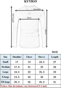 img 1 attached to 👕 KUYIGO Premium Lightweight Men's Henley Shirts - Casual Clothing
