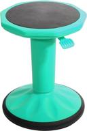 pearington sitfree wobble stool: height adjustable active seating chair for kids and adults - teal - ideal for school and office use logo