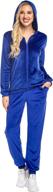 hotouch womens sports velour active sports & fitness for team sports logo