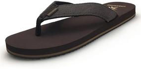 img 3 attached to 👣 URBANFIND Canvas Sandals Slippers with Flops