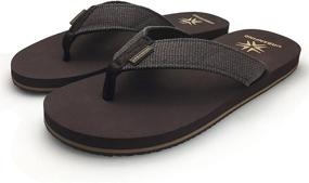 img 4 attached to 👣 URBANFIND Canvas Sandals Slippers with Flops