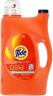 🌧️ tide he total care liquid detergent: renewing rain scent, 60-load, pack of 2 bottles - best cleaning results! logo