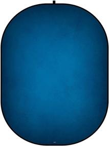 img 2 attached to Collapsible Grey/Blue Kate Backdrop Panel for Photography, Parties, Portraits, Videos, Podcasts - 5x6.5ft