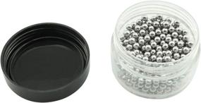 img 3 attached to 500PCS Reusable Cleaning Beads for Bottles and Wine Decanters - 304 Stainless Steel Pellets Cleaning Balls 3mm by ZYAMY