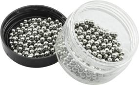 img 4 attached to 500PCS Reusable Cleaning Beads for Bottles and Wine Decanters - 304 Stainless Steel Pellets Cleaning Balls 3mm by ZYAMY