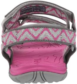 img 2 attached to 👡 Teva Hurricane Sandal - Balboa Fucshia Athletic Girls' Shoes