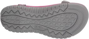 img 1 attached to 👡 Teva Hurricane Sandal - Balboa Fucshia Athletic Girls' Shoes