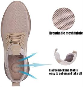 img 3 attached to 👟 Venshine Fashion Sneakers: Stylish Lightweight Athletic Shoes for Maximum Comfort