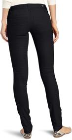 img 1 attached to 👖 Girls' Classic Pocket Skinny Uniform Pants & Capris for Juniors - Clothing