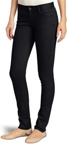 img 2 attached to 👖 Girls' Classic Pocket Skinny Uniform Pants & Capris for Juniors - Clothing