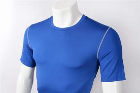 img 2 attached to 👕 Beninos Navy Men's Clothing and Active Compression Baselayer SG003