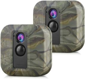 img 4 attached to 2-Pack Camouflage Silicone Skins Protective Case Covers for Blink 📷 XT/XT2 Security Camera, with Compatibility for Blink XT/XT2 Accessories – Indoor/Outdoor Use