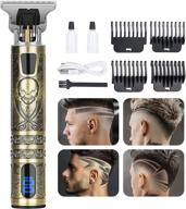 clippers cordless rechargeable barbershop professional hair care logo