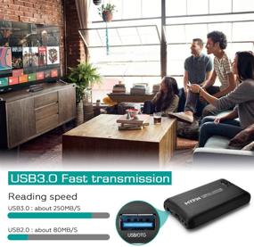 img 1 attached to 📺 1080P USB3.0 HDMI Media Player with 2.5'' SATA HDD Support - Portable MP4 Player for Videos/Music/Photos
