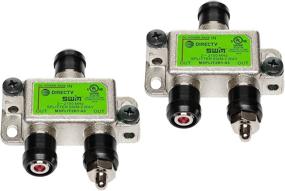 img 3 attached to 2-Pack of DirecTV SWM Approved Wide Band Splitter with 2-Way Capability