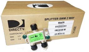 img 1 attached to 2-Pack of DirecTV SWM Approved Wide Band Splitter with 2-Way Capability