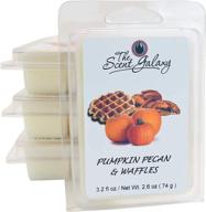 the scent galaxy pumpkin pecan & waffles wax melts - highly scented, long lasting aroma - pure, natural, hand poured - 2 pack of 6 логотип