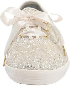 img 3 attached to ✨ Сияйте и блестите с кедами Keds Women's Champion Kate Spade Glitter Sneakers