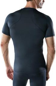 img 2 attached to ATHLIO Men's Cool Dry Short Sleeve Compression Shirts - 🏋️ 1 or 3 Pack, Sports Baselayer T-Shirts Tops for Athletic Workouts