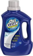 очищающее средство для стирки oxiclean hd free & clear 60 унций - 40 загрузок. без парфюма или красителя - нежное и мощное средство от пятен! логотип