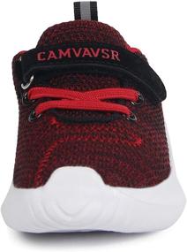 img 2 attached to 👟 Полное возможности: Дышащие спортивные кроссовки для девочек для бега и ходьбы