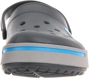 img 3 attached to 👞 Crocs Crocband II Charcoal Light Men's Shoes: Enhanced Mules & Clogs for Optimal Comfort and Style