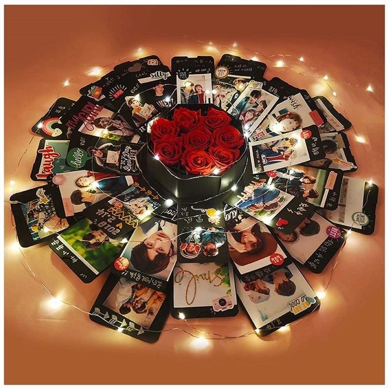 creative explosion scrapbook anniversary valentine 로고