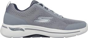 img 1 attached to Stylish Skechers Men's Sneaker Charcoal 9.5 - Comfort and Durability Combined