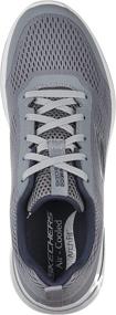 img 2 attached to Stylish Skechers Men's Sneaker Charcoal 9.5 - Comfort and Durability Combined