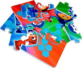 img 1 attached to 🧩 Cardinal Foam Puzzle Pieces with Mask Design