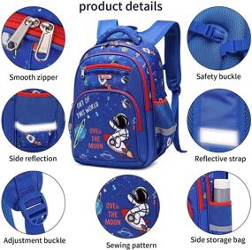 img 2 attached to Versatile Kids' Furniture: Backpack Storage and Lunch Box Organizer for Elementary, Kindergarten, and Preschool Students
