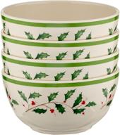 🎄 lenox holiday melamine bowls set: festive elegance for entertaining and dining logo