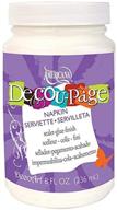 8-ounce deco art americana decoupage wide-mouth napkin paint logo