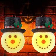 ruodon christmas snowman decoration outdoor logo