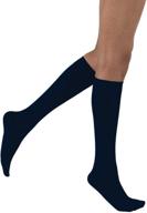 🧦 jobst 115752 opaque knee high compression stockings in small size, midnight navy, closed toe, 15-20 mmhg logo