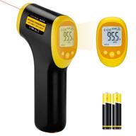 🌡️ inkbirdplus ink-ift04 laser thermometer: accurate infrared thermometer with lcd color display, adjustable emissivity for cooking, pizza oven, meat, bbq grill, freezer, industrial use logo