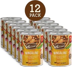 img 3 attached to Merrick Grain-Free Canned Wet Dog Food (Case of 12) - All Breed Sizes