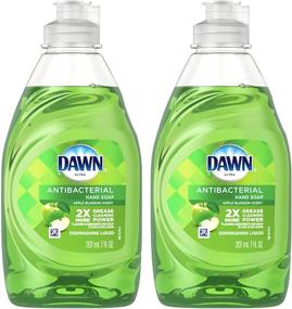 img 1 attached to 🍎 2 Pack of Dawn Ultra Antibacterial Apple Blossom Dishwashing Liquid & Hand Soap - 7oz Each (Total 14 Fl. Oz)