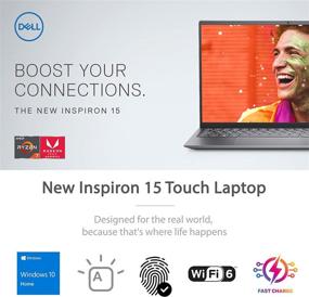 img 3 attached to Ноутбук Dell Inspiron 15 2021 | Ryzen 7, 16 ГБ ОП, 💻 1 ТБ SSD | Сенсорный FHD Дисплей | HDMI, Веб-камера, WiFi | Win10 Home