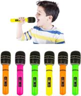 pieces inflatable microphones decorations microphone logo